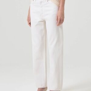 Agolde 90’s Mid Rise Straight in Fortune Cookie